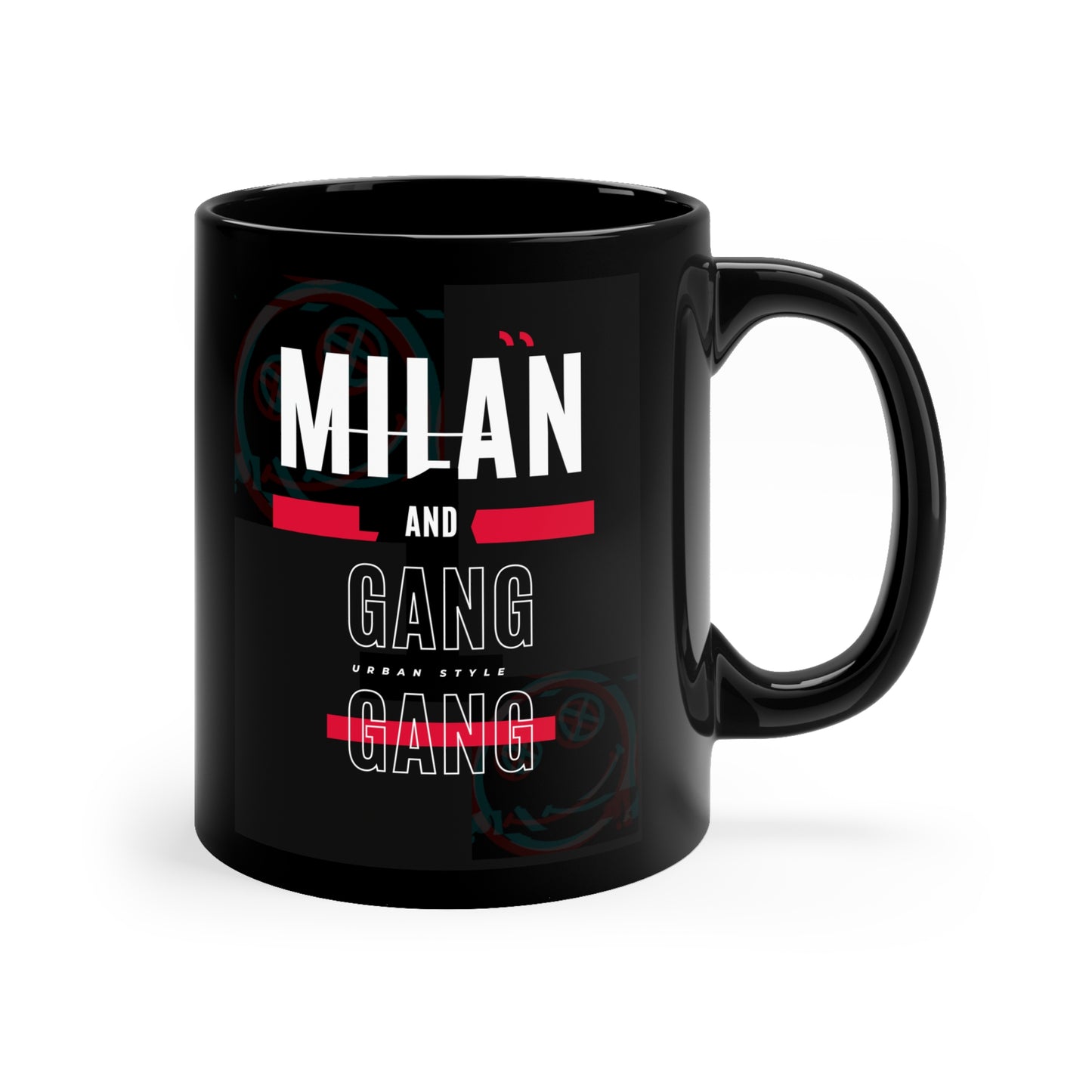 11oz Black Mug